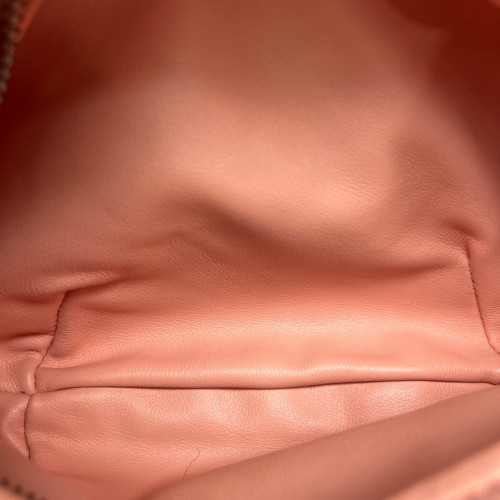 Bottega Veneta Mini Jodie Lambskin Intrecciato Nappa Light Tan