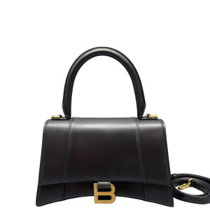 Balenciaga Hourglass Small Calfskin Black