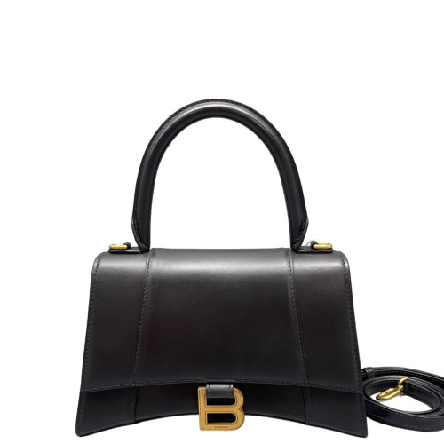 Balenciaga Hourglass Small Calfskin Black