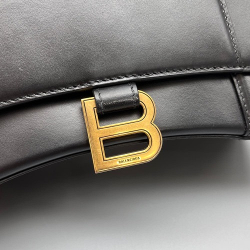 Balenciaga Hourglass Small Calfskin Black
