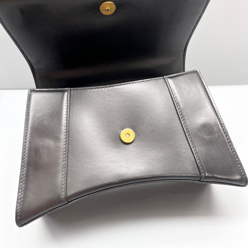 Balenciaga Hourglass Small Calfskin Black