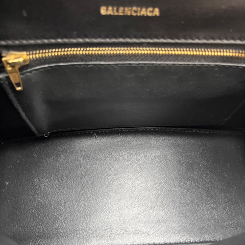 Balenciaga Hourglass Small Calfskin Black