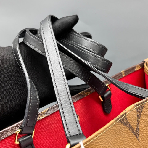 Louis Vuitton Onthego MM Monogram Reverse Monogram Giant Brown