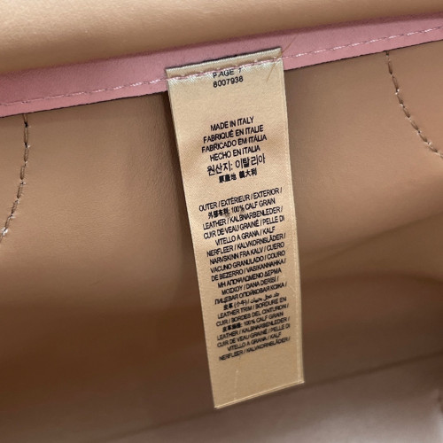 Burberry Small Belt Tote Grained Calfskin Pink