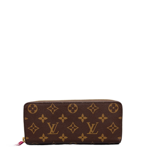 Louis Vuitton Clemence Walle Monogram Brown Purple