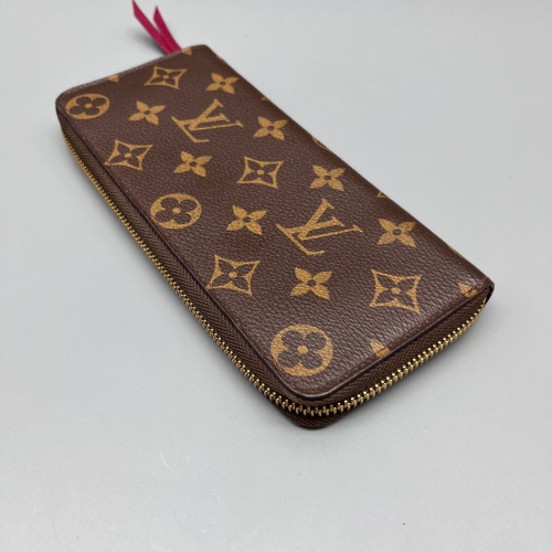 Louis Vuitton Clemence Walle Monogram Brown Purple
