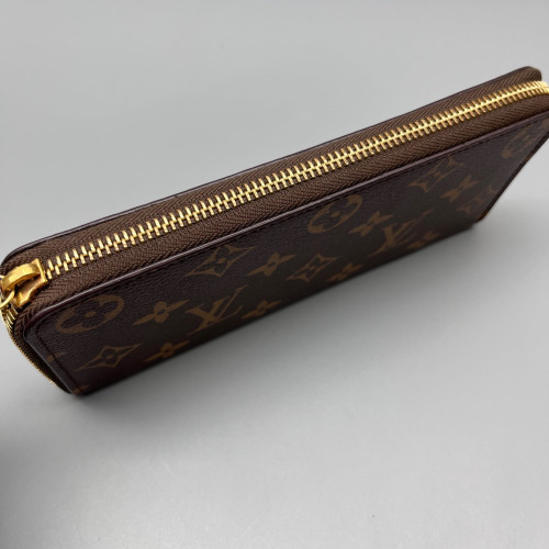 Louis Vuitton Clemence Walle Monogram Brown Purple