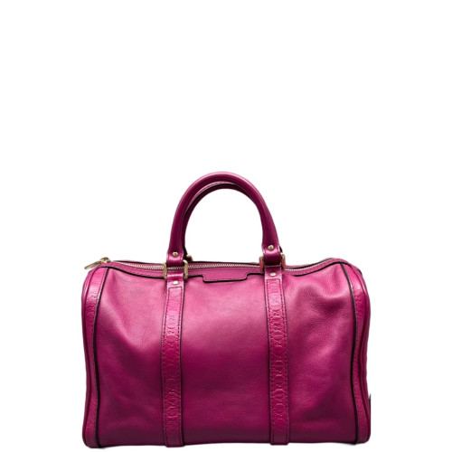 Gucci Boston Bag Calfskin Magenta