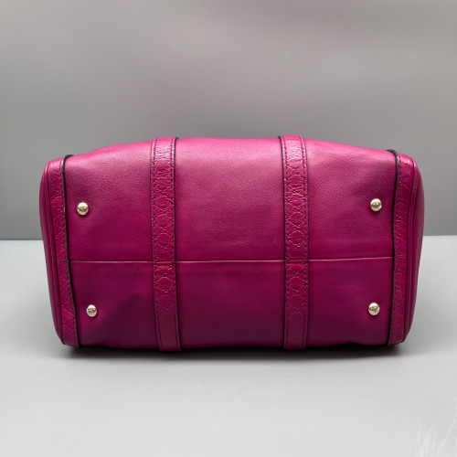 Gucci Boston Bag Calfskin Magenta