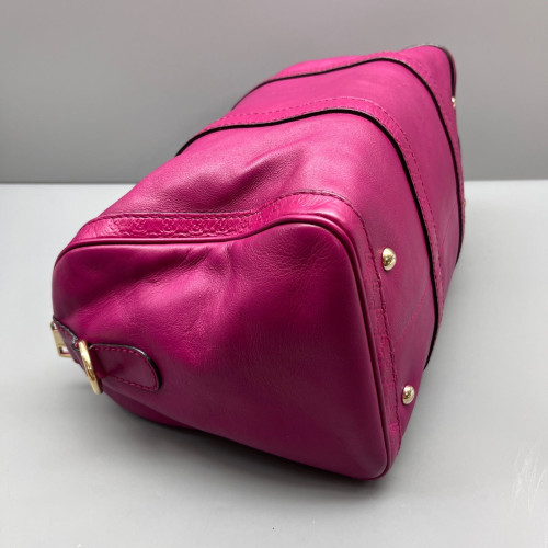 Gucci Boston Bag Calfskin Magenta
