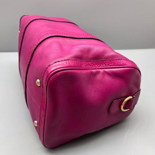 Gucci Boston Bag Calfskin Magenta