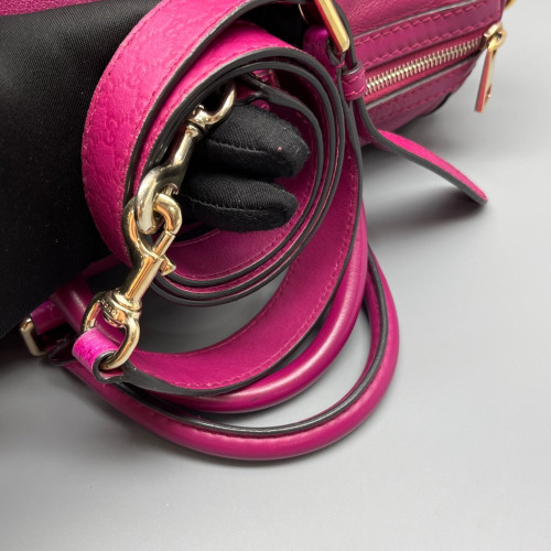 Gucci Boston Bag Calfskin Magenta