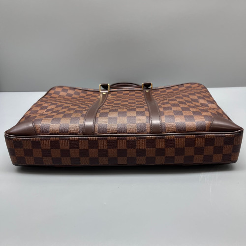 Louis Vuitton Briefcase Damier Ebene Brown