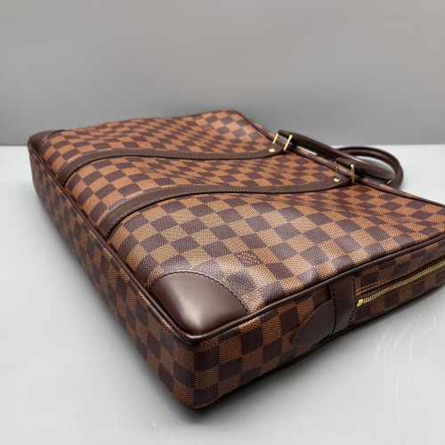 Louis Vuitton Briefcase Damier Ebene Brown