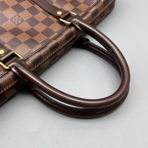 Louis Vuitton Briefcase Damier Ebene Brown