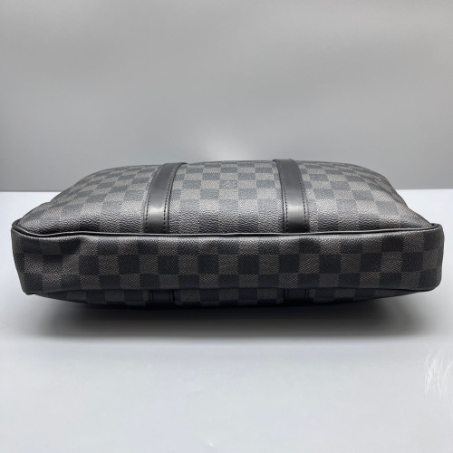 Louis Vuitton Briefcase Damier Graphite Black