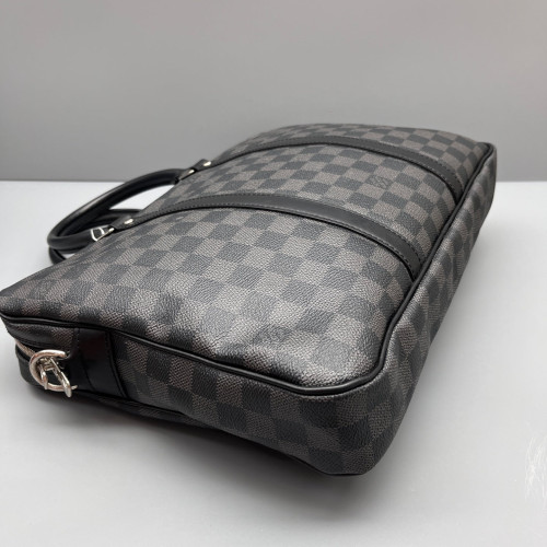 Louis Vuitton Briefcase Damier Graphite Black