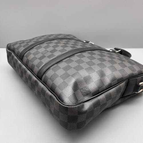 Louis Vuitton Briefcase Damier Graphite Black