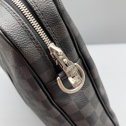 Louis Vuitton Briefcase Damier Graphite Black