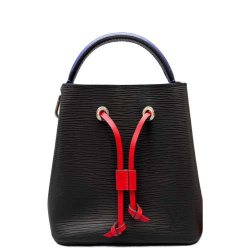 Louis Vuitton Neonoe BB Epi Black Red Yellow Louis Vuitton Neonoe BB Epi Black Red Yellow
