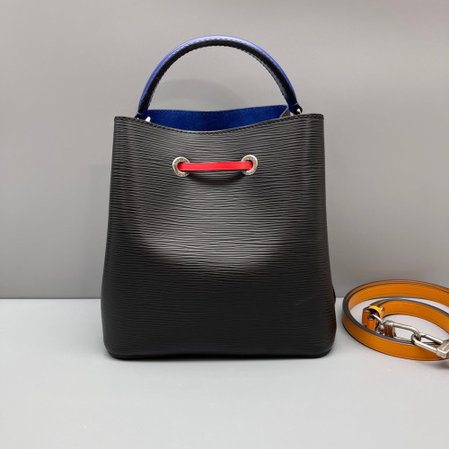 Louis Vuitton Neonoe BB Epi Black Red Yellow Louis Vuitton Neonoe BB Epi Black Red Yellow