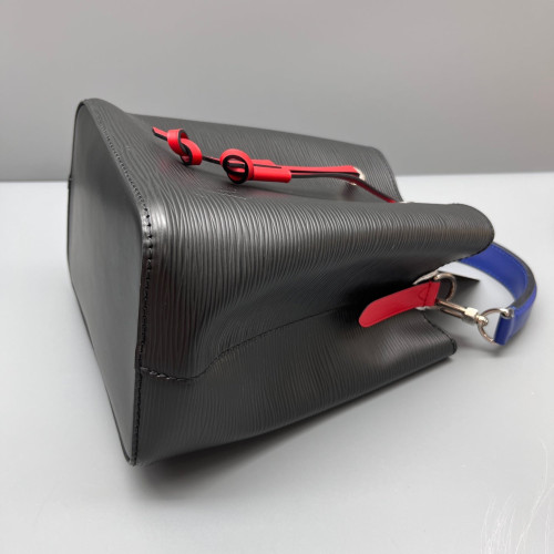 Louis Vuitton Neonoe BB Epi Black Red Yellow Louis Vuitton Neonoe BB Epi Black Red Yellow
