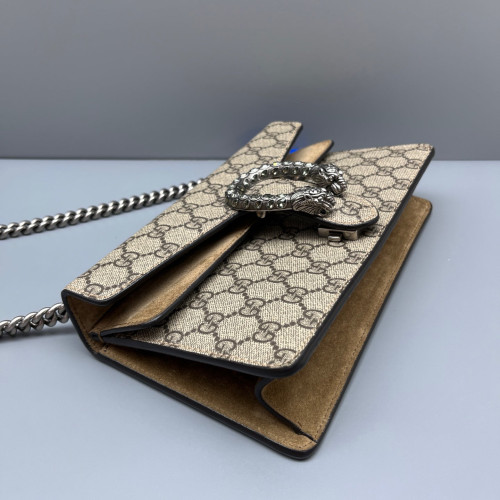 Gucci Crystal Meium Dionysus GG Supreme Monogram Camel Gucci Crystal Meium Dionysus GG Supreme Monogram Camel