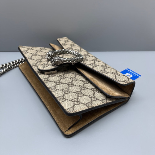 Gucci Crystal Meium Dionysus GG Supreme Monogram Camel Gucci Crystal Meium Dionysus GG Supreme Monogram Camel