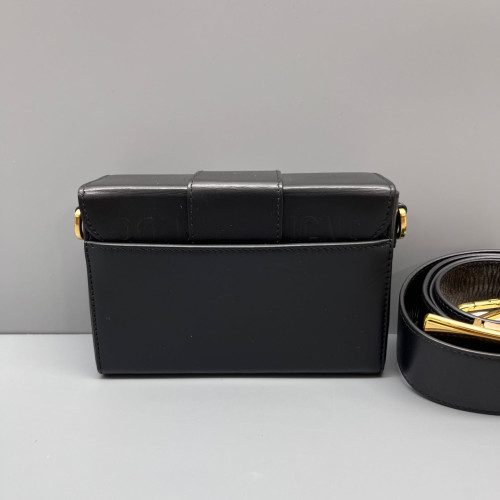 Dior 30 Montaigne Mini Box Bag Calfskin Black Dior 30 Montaigne Mini Box Bag Calfskin Black