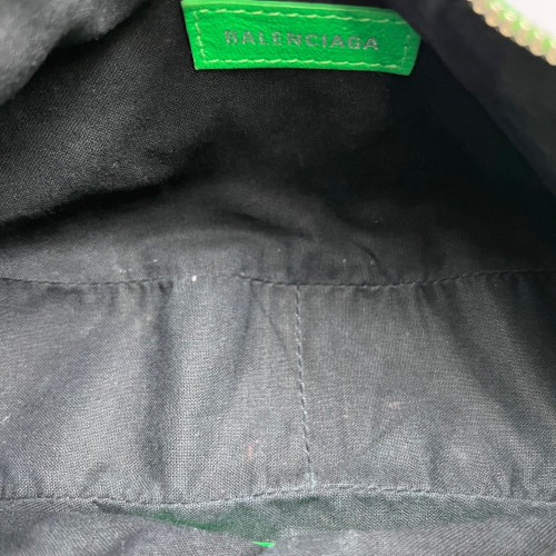 Balenciaga Le Cagole Xs Arena Lambskin Green Balenciaga Le Cagole Xs Arena Lambskin Green