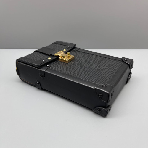Louis Vuitton Phone Holder Epi Black