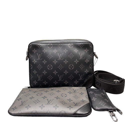 Louis Vuitton Trio Messenger Bag Monogram Black