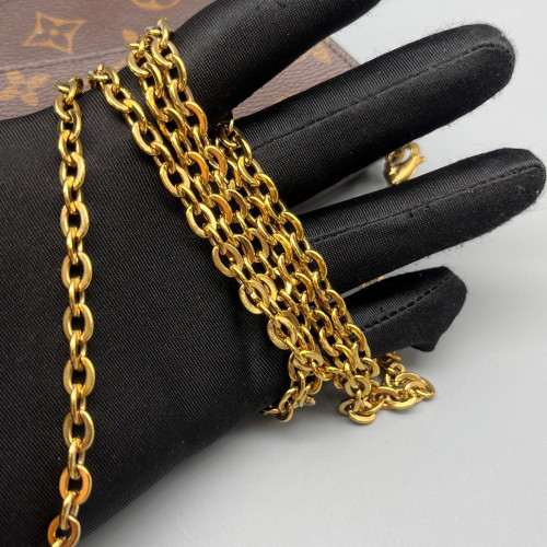 Louis Vuitton Pochette Felicie Chain Wallet Monogram Brown