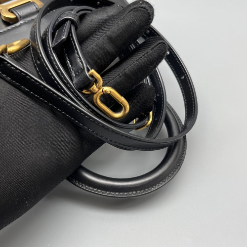 Balenciaga Hourglass Xs Calfskin Black