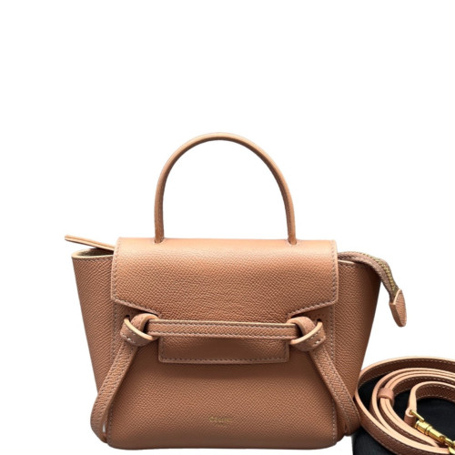Celine Pico Belt Bag Grained Calfskin Cammeo