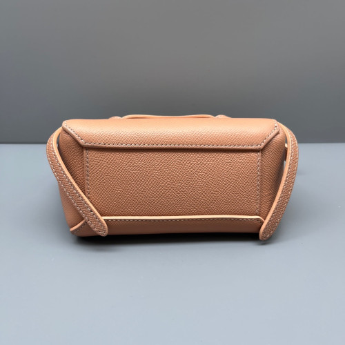 Celine Pico Belt Bag Grained Calfskin Cammeo