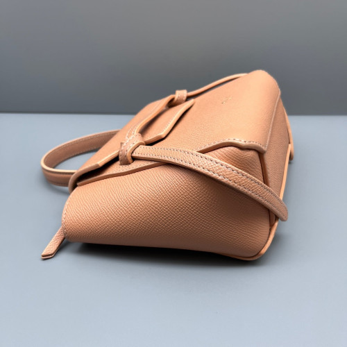 Celine Pico Belt Bag Grained Calfskin Cammeo