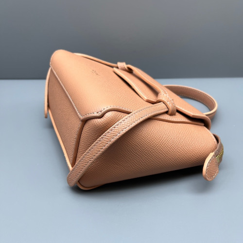 Celine Pico Belt Bag Grained Calfskin Cammeo
