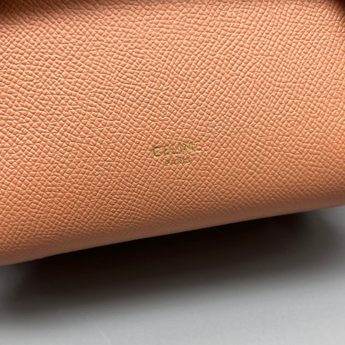 Celine Pico Belt Bag Grained Calfskin Cammeo