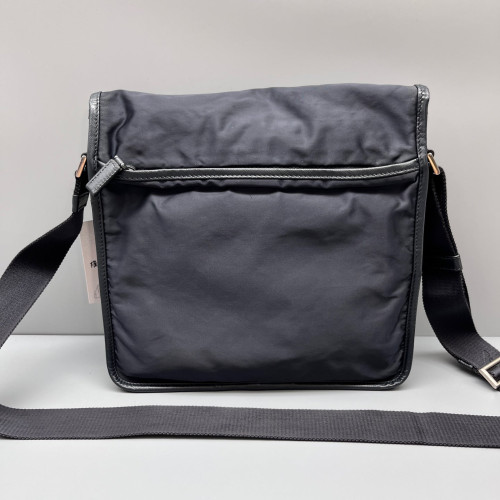 Prada Messenger Nylon Cuir Dark Blue