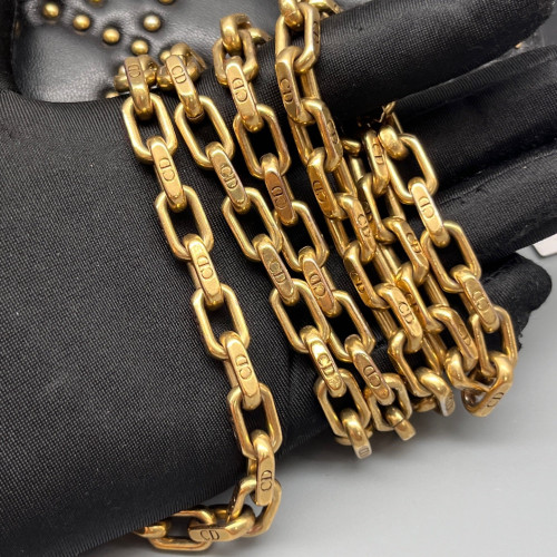 Dior Studded Dioraddict Flap Calfskin Black