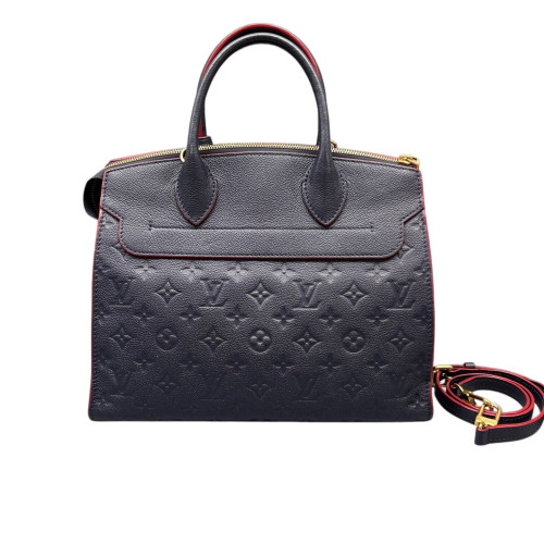 Louis Vuitton Pont Neuf MM Monogram Empreinte Dark Blue