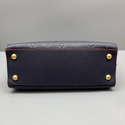 Louis Vuitton Pont Neuf MM Monogram Empreinte Dark Blue