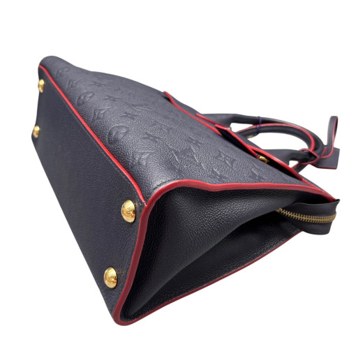 Louis Vuitton Pont Neuf MM Monogram Empreinte Dark Blue