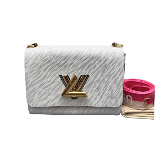 Louis Vuitton Twist MM Epi White