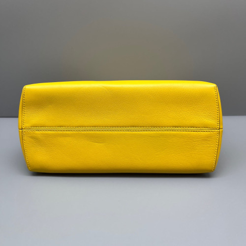 Fendi By The Way Medium Calfskin Yellow Grey Blue
