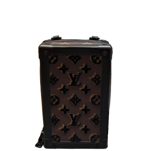 Louis Vuitton Box Bag Monogram Brown Black