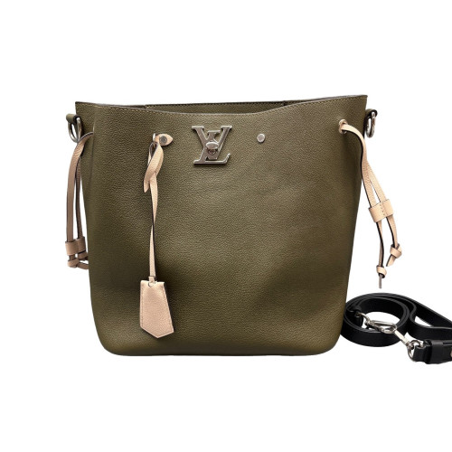 Louis Vuitton Lockme Bucket Calfskin Green