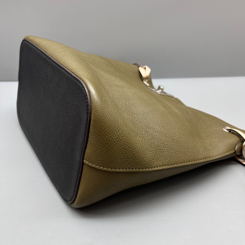 Louis Vuitton Lockme Bucket Calfskin Green