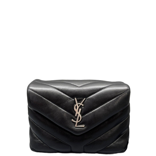 Yves Saint Laurent Flap Bag Soft Calfskin Black